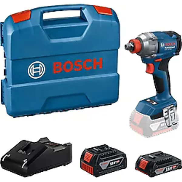 Bosch GDX 18V-285 Çift Akülü 2 Ah Darbeli Somun Sıkma Makinesi