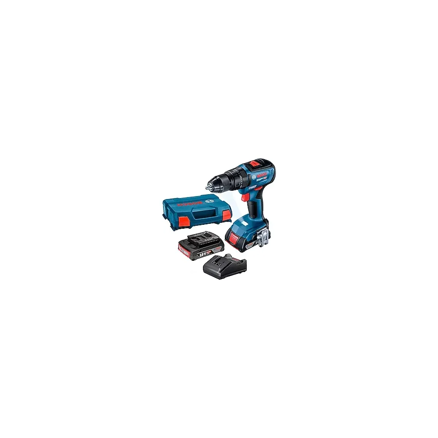 Bosch Gelişmiş 18V 50 Darbeli Akülü Matkap, 2X2AH Güç ve Performans - Seçenek 1