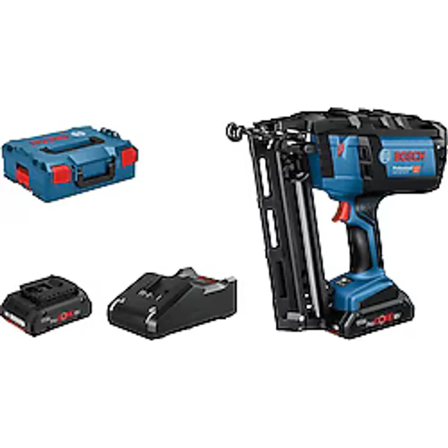 Bosch GNH 18V-64 M Çift Akülü 4 Ah Çivi Çakma Makinesi