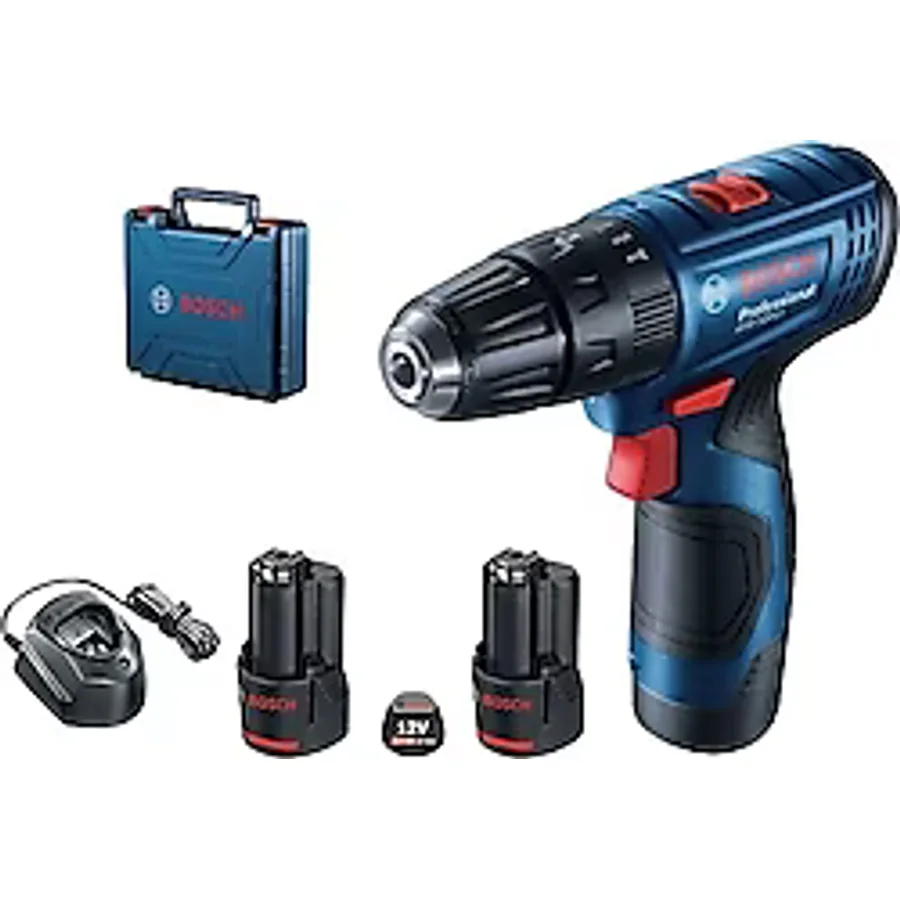 Bosch GSB 120-Li Çift Akülü 2 Ah Darbeli Vidalama Makinesi
