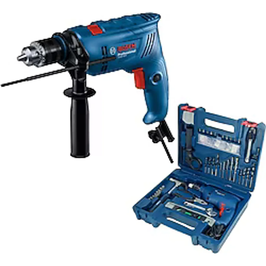 Bosch GSB 600 Darbeli Matkap + 100 Parça Aksesuar Seti