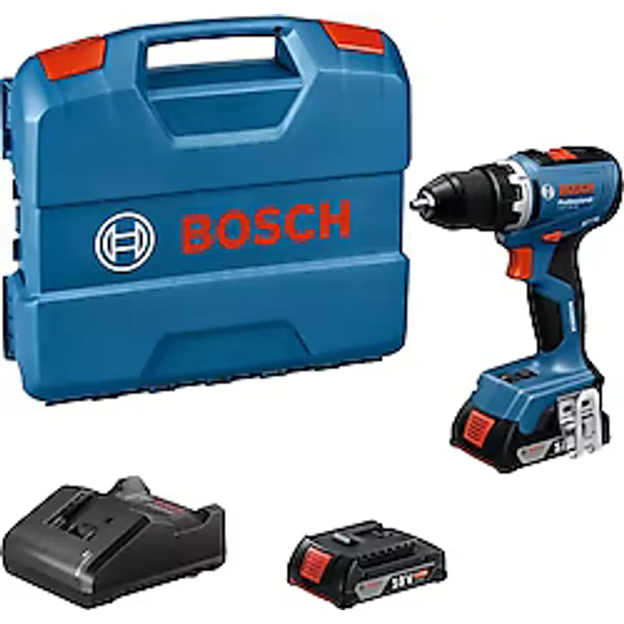 Bosch GSR 18V-65 Çift Akülü 2 Ah Vidalama Makinesi