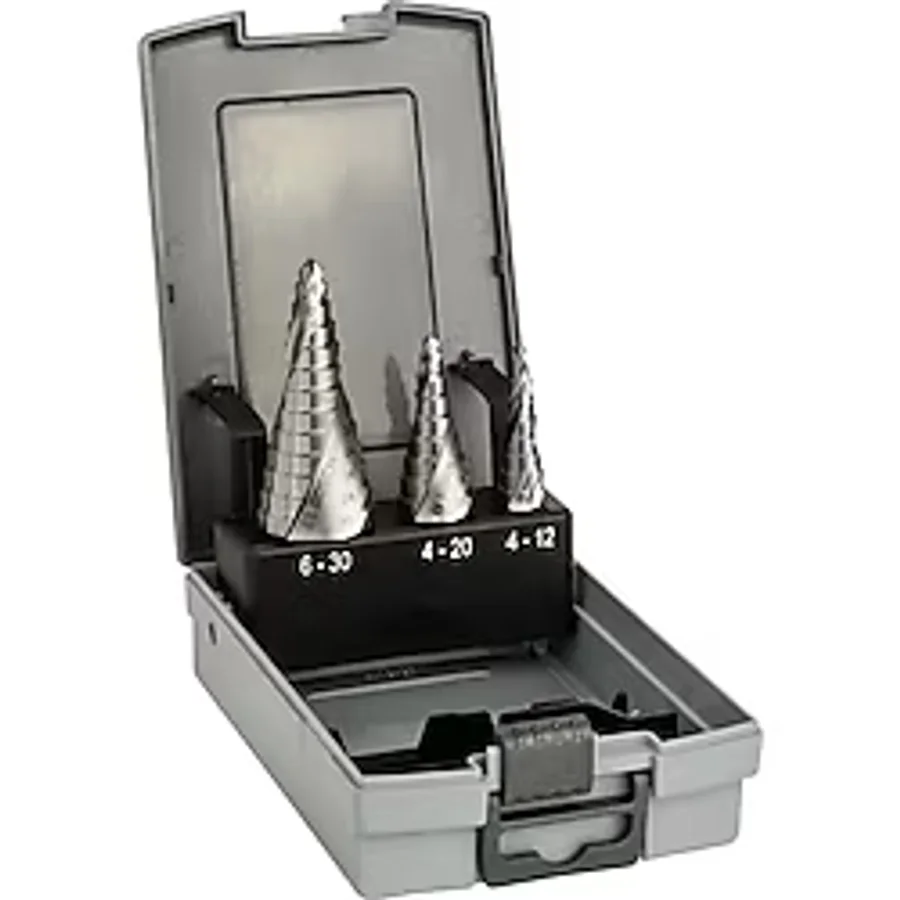 Bosch HSS 3'lü Kademeli Matkap ucu 4-12,4-20,6-30mm 2608587426