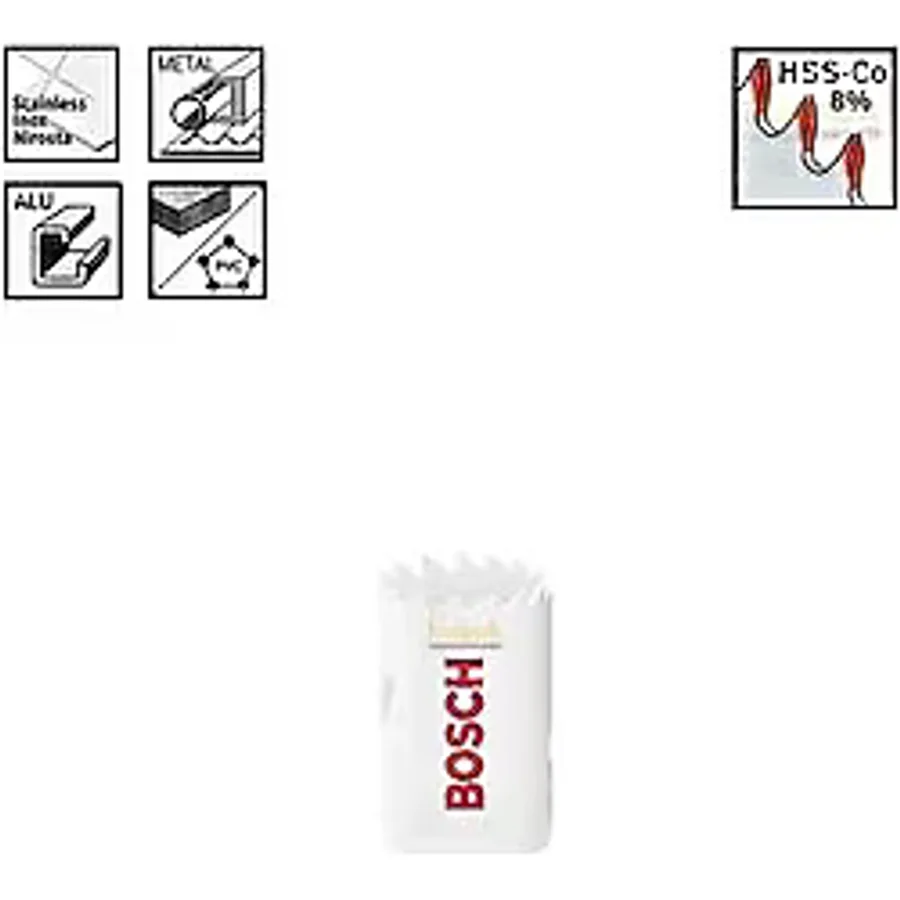 Bosch - HSS Bi-Metal Delik Açma Testeresi (Panç) 25 mm 2608580471