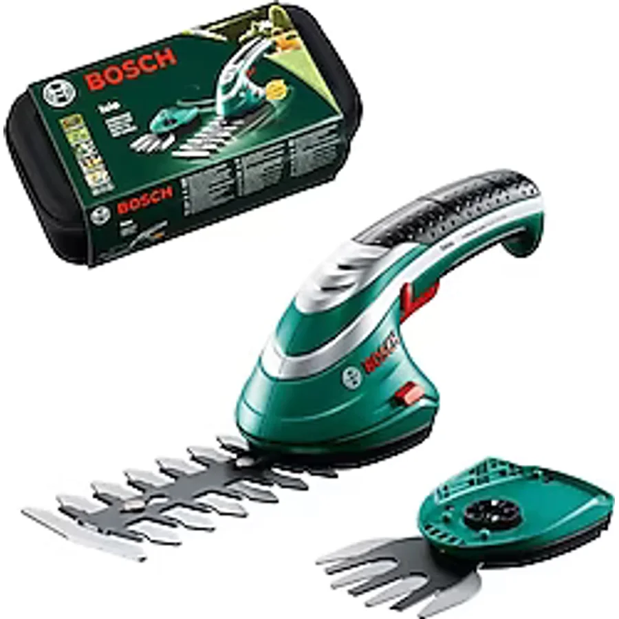 Bosch Isio 3.6 V 102 Softcase Kutulu Akülü Topiari ve Çim Makası Seti