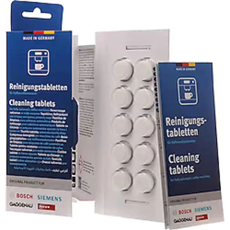 Bosch Kahve Makineleri için Temizleme Tableti 10'lu