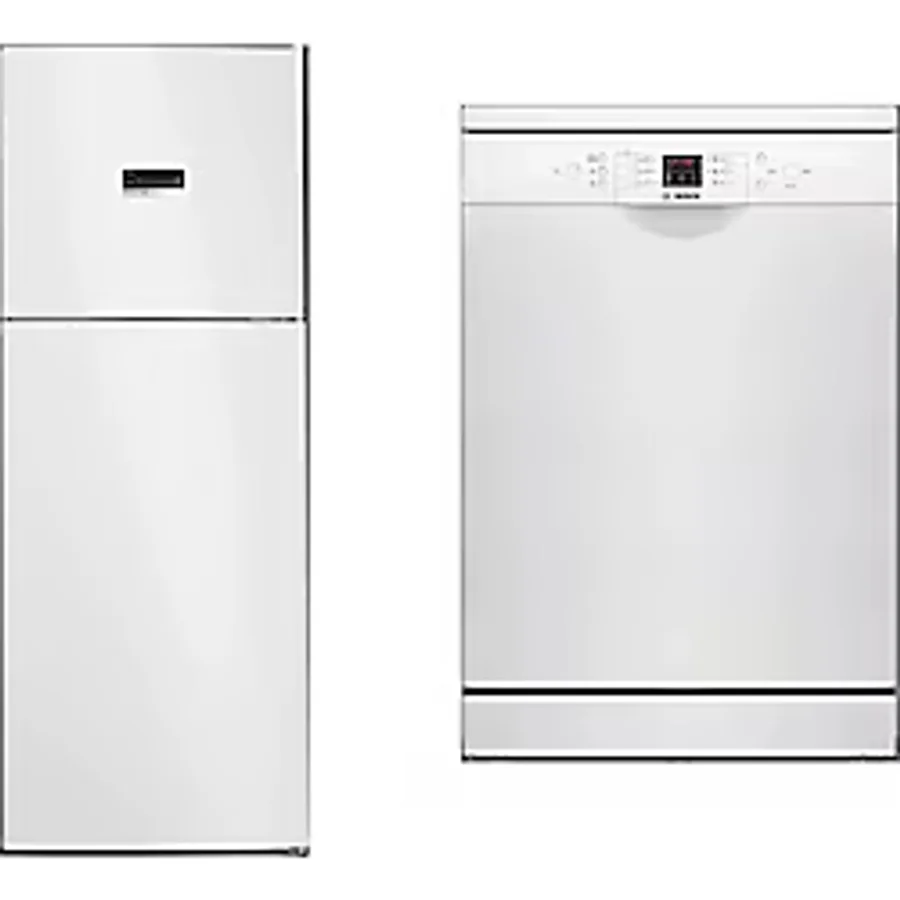 Bosch KDN55XWE0N, SMS26DW00T