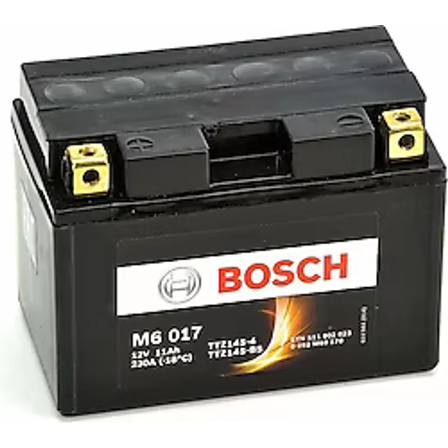 Bosch M6 017 12 V 11 Ah 230 A EN Motosiklet Aküsü