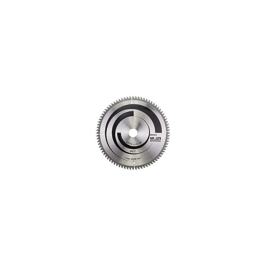 Bosch MultiMaterial 254 x 30 MM 80 Diş Daire Testere Bıçağı - 2608640450