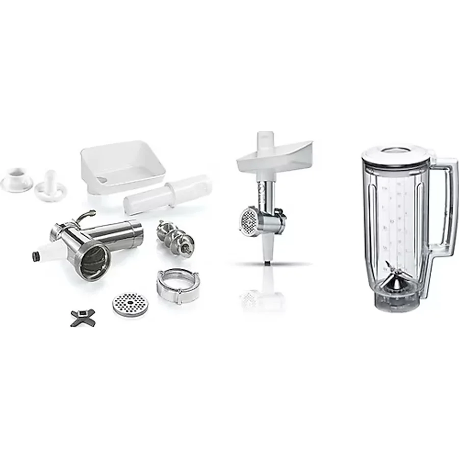 Bosch Mum2 Mutfak Şefi Makineleri İçin Kıyma - Içli Köfte Aparatı ve Blender Aparatı