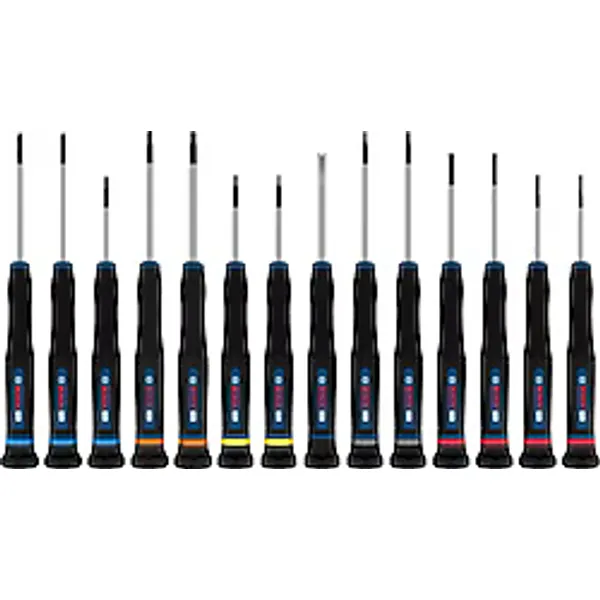 Bosch Pro 1600A039PN 14 Parça Hassas Tornavida Seti