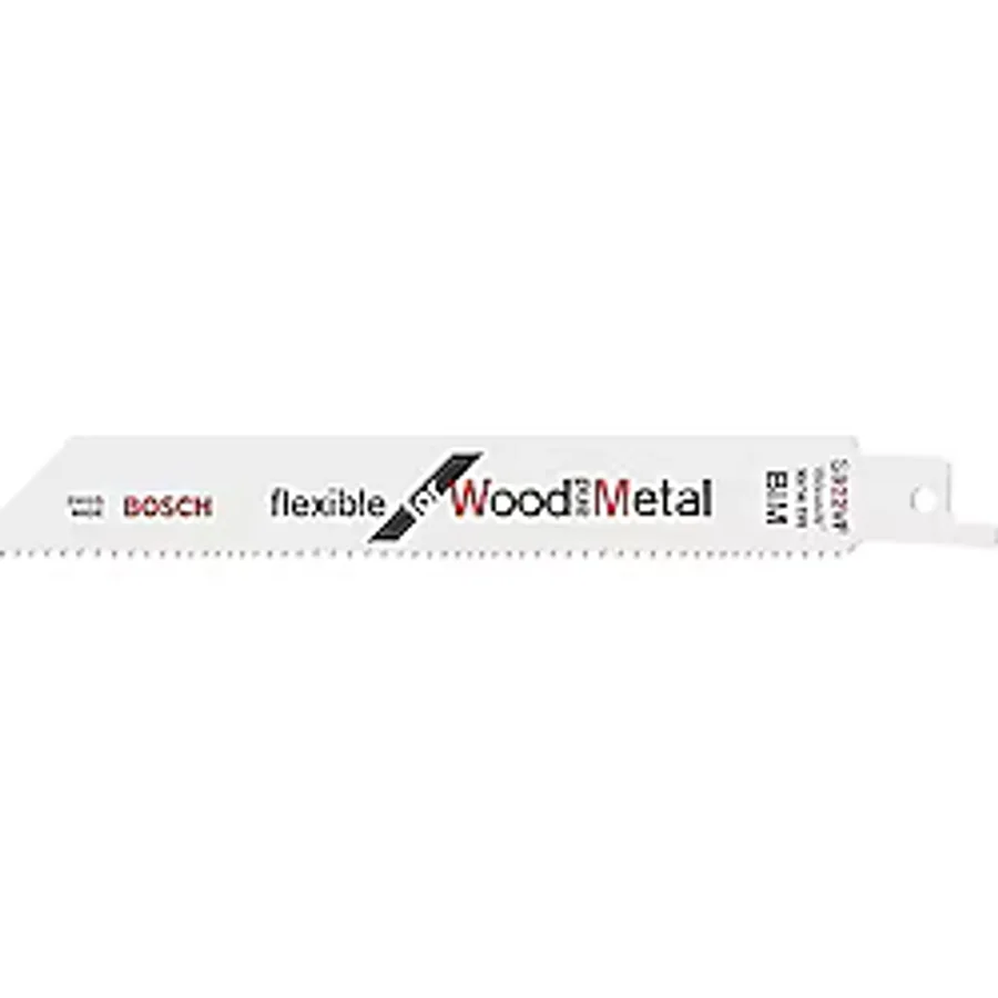 Bosch Professional Accessories - Flexible Serisi Ahşap Ve Metal için Panter Testere Bıçağı S 922 VF - 2'li