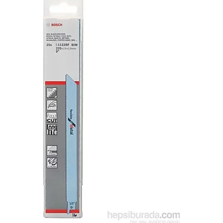 Bosch S 1122 BF Flexible for Metal 25'li