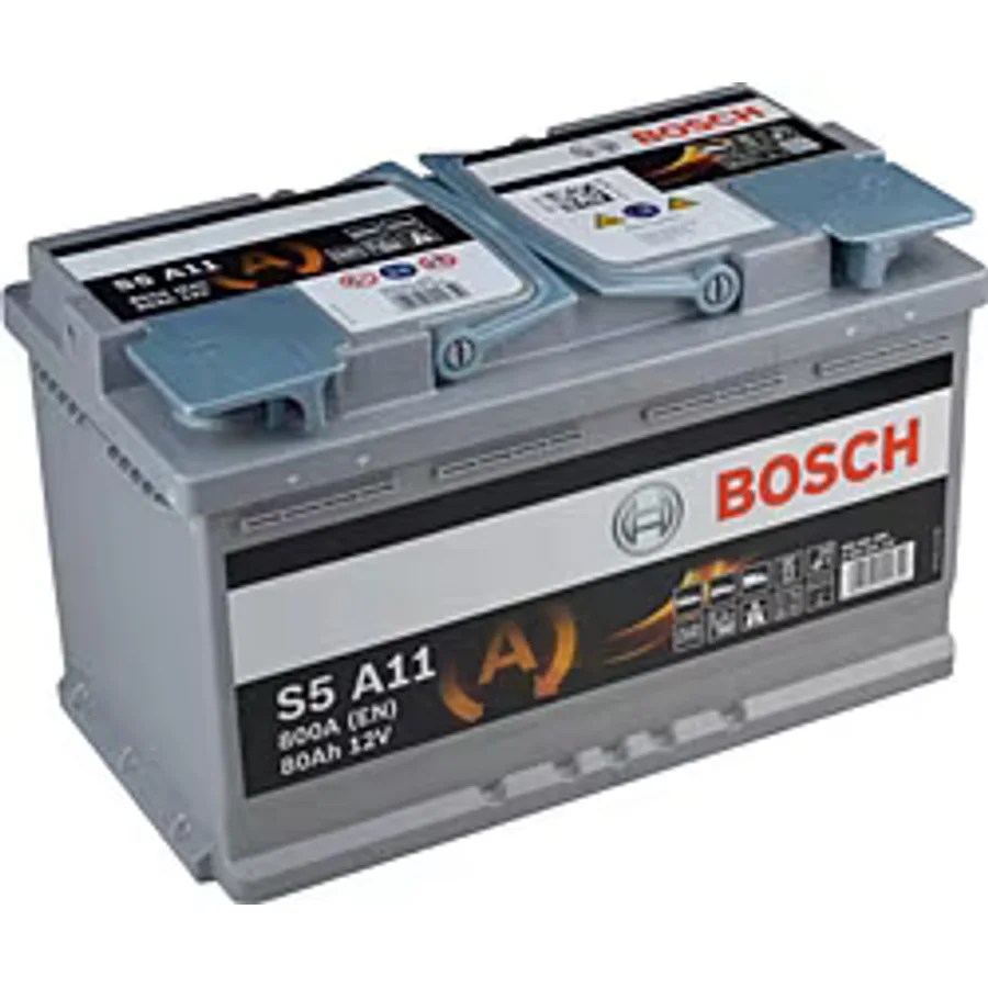 Bosch S5 A11 AGM 12 V 80 Ah 800 CCA Akü