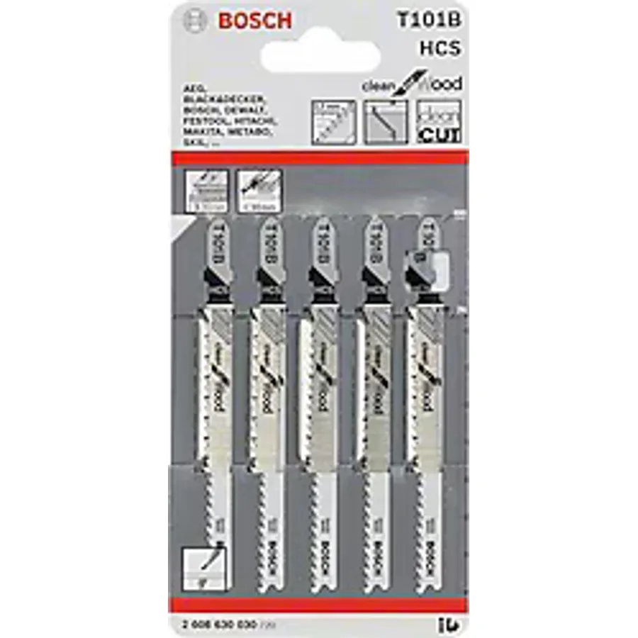 Bosch T101B 2608630030 100 mm 5'li Dekupaj Testere Ucu