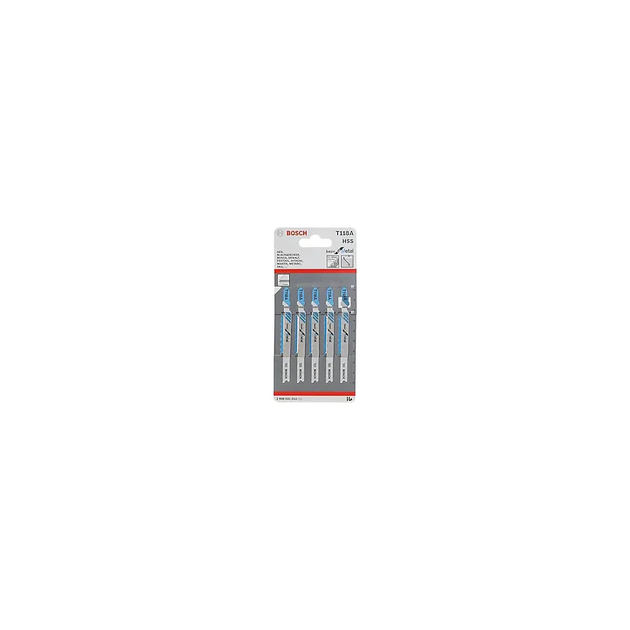 Bosch T118A 2608631013 5'li Metal Dekupaj Testere Ucu