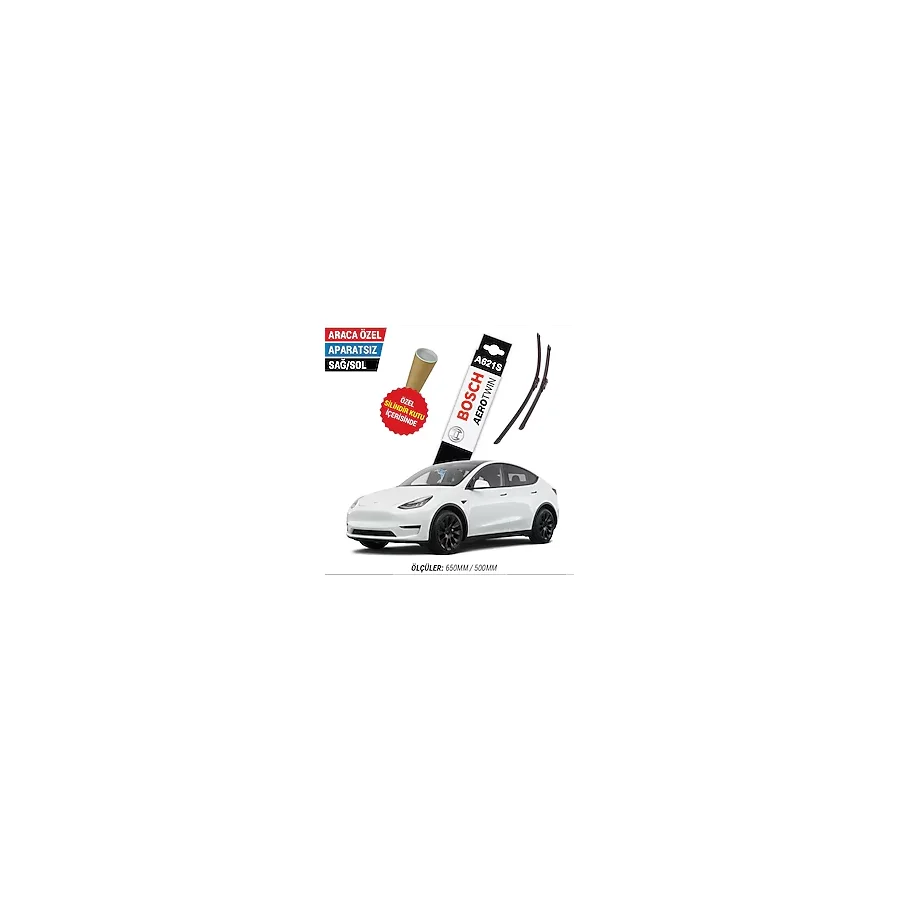 Bosch Tesla Model Y Silecek (2021-2024) Bosch Aerotwin A621S