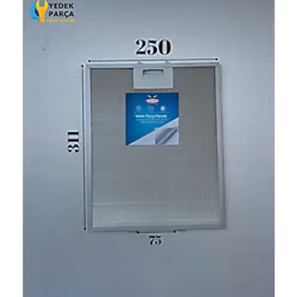 Bosch Uyumlu DKE645K Davlumbaz Metal Yağ Filtresi
