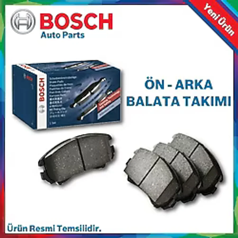 Bosch Vw Passat B8 Ön Arka Fren Balata 2015-sonrası