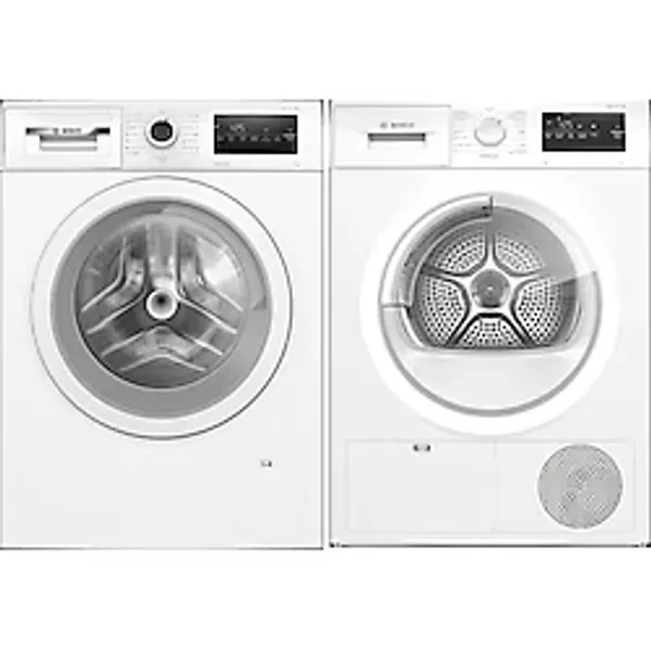 Bosch WAN24200TR Çamaşır Makinesi + WTH22200TR Kurutma Makinesi 2'li Beyaz Eşya Seti