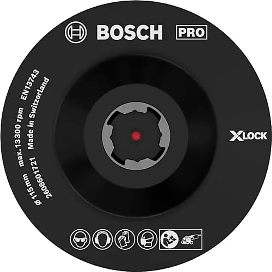 Bosch X-lock 115 Mm M14 Cırtlı Zımpara Tabanı 2608601721