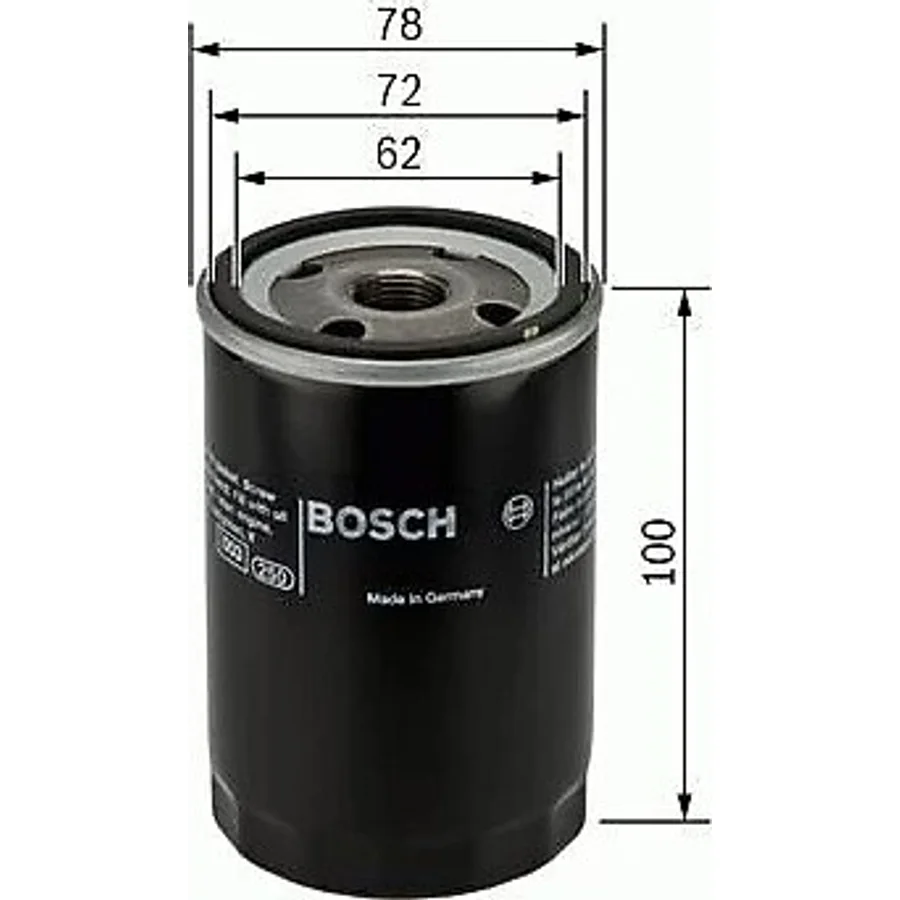 BOSCH YAĞ FİLTRESİ SLX TEMPRA TİPO UNO
