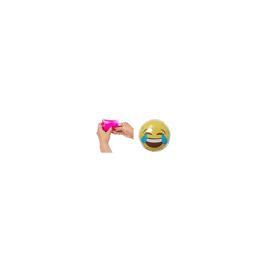 Bosphorus Homi GÜLEN EMOJİ ŞEKİLLİ CEP SOBASI EL ISITICI,SICAK SU TORBASI PVC 9cm