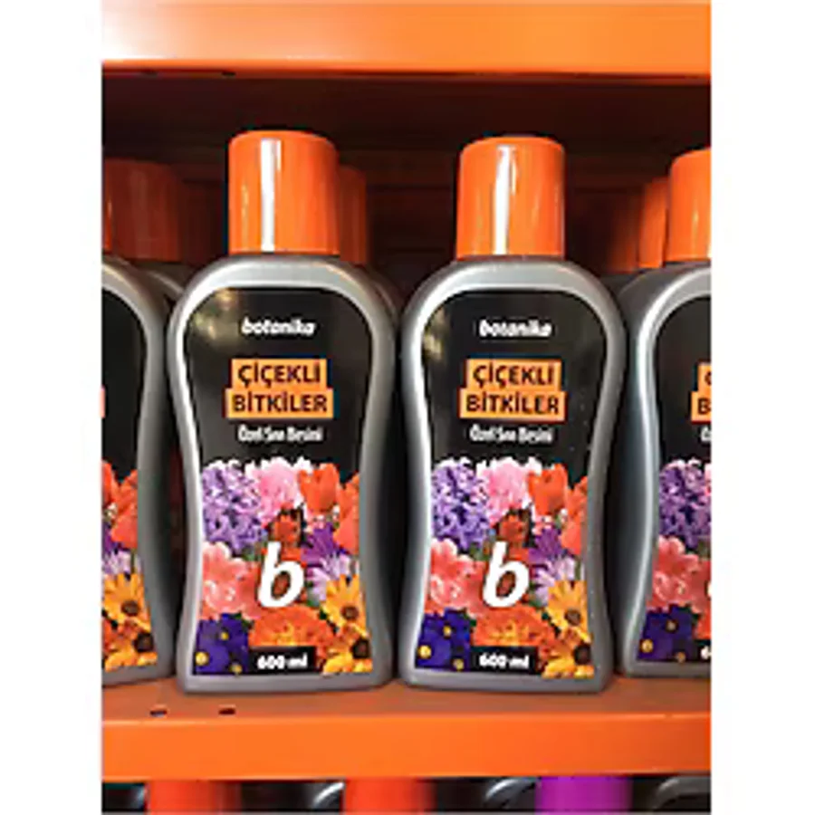 botanica Botanika Bitki Besini Çiçekli Biktiler İçin Özel Sıvı Besin ( Çiçek Coşturan ) 600ml
