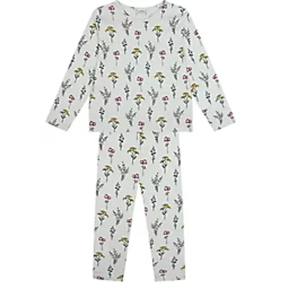 Botanik Bahçesi Uzun Kollu Pijama Takımı