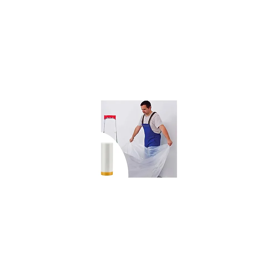 Boya Badana Eşya Koruma Hışır Örtüsü 280cm x 15 mt Yapışkanlı Hışır Örtü (4745)