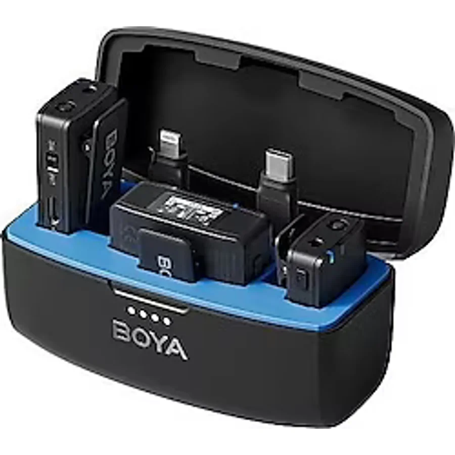 Boya Boyamic All-in-One 2'li Kablosuz Yaka Mikrofonu