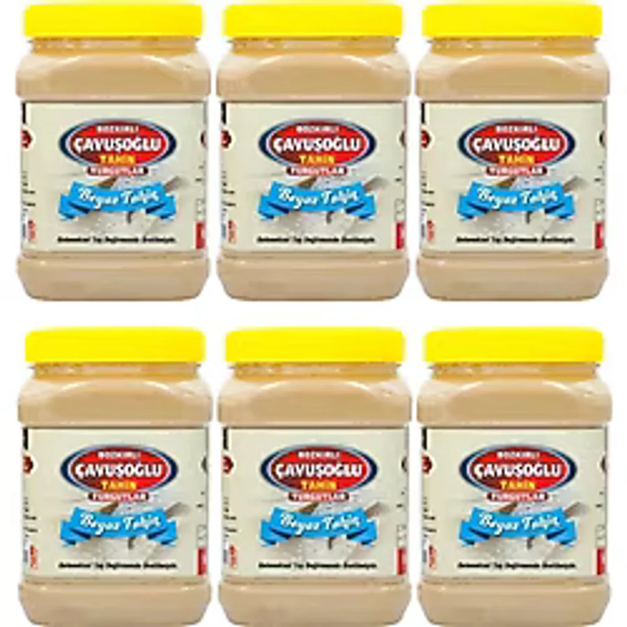 Bozkırlı Çavuşoğlu Beyaz Tahin Bozkır Tahini 930g X 6