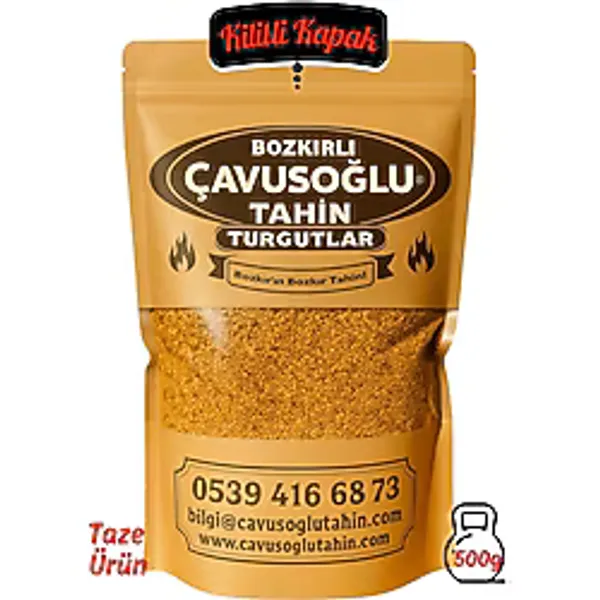 Bozkırlı Çavuşoğlu Odun Ateşinde Kavrulmuş Sarı Simitlik Susam 500g
