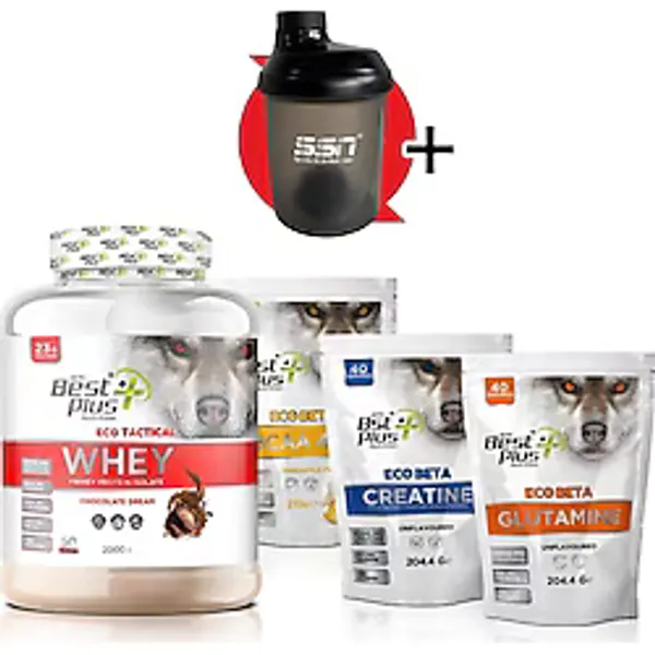 BPN Best Plus Nutrition Eco Tactical Kombinasyon Paketi(Whey Protein Çikolata)