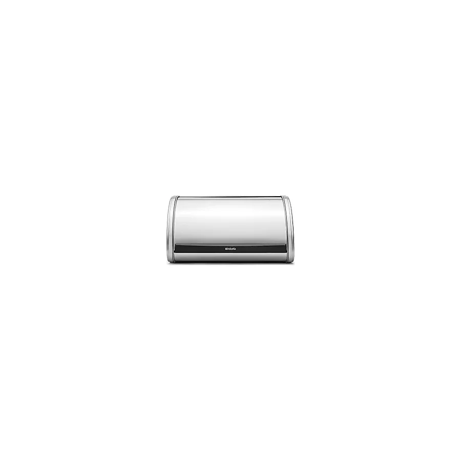 Brabantia Matt Steel Medium Yuvarlak Metal Ekmek Kutusu - Gri