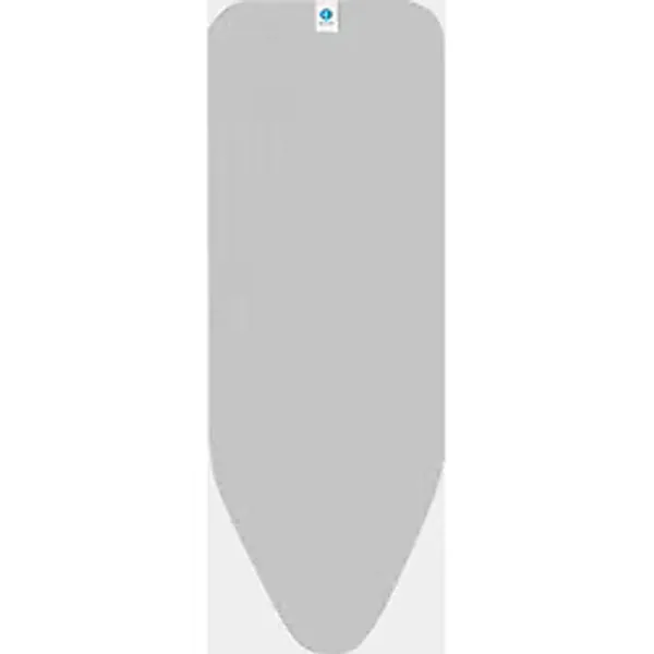 Brabantia Ütü Masası Kılıfı 124X45CM (C) Kılıf-2mm Sünger -Metalik Silver