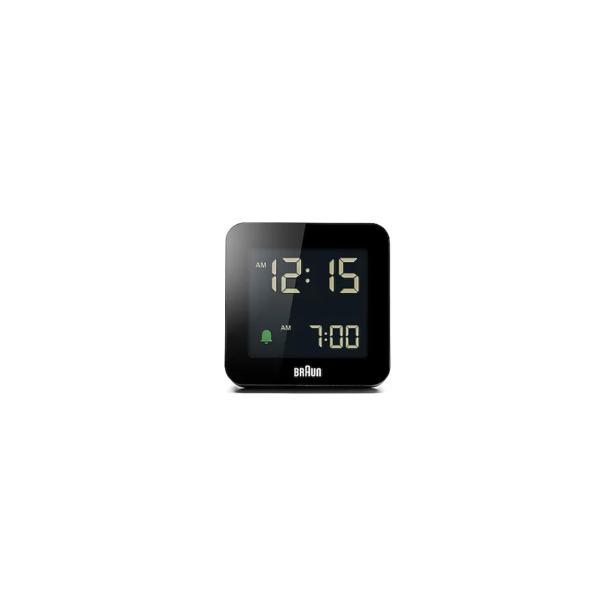 Braun BC09B Siyah Alarmlı Dijital Masa Saati