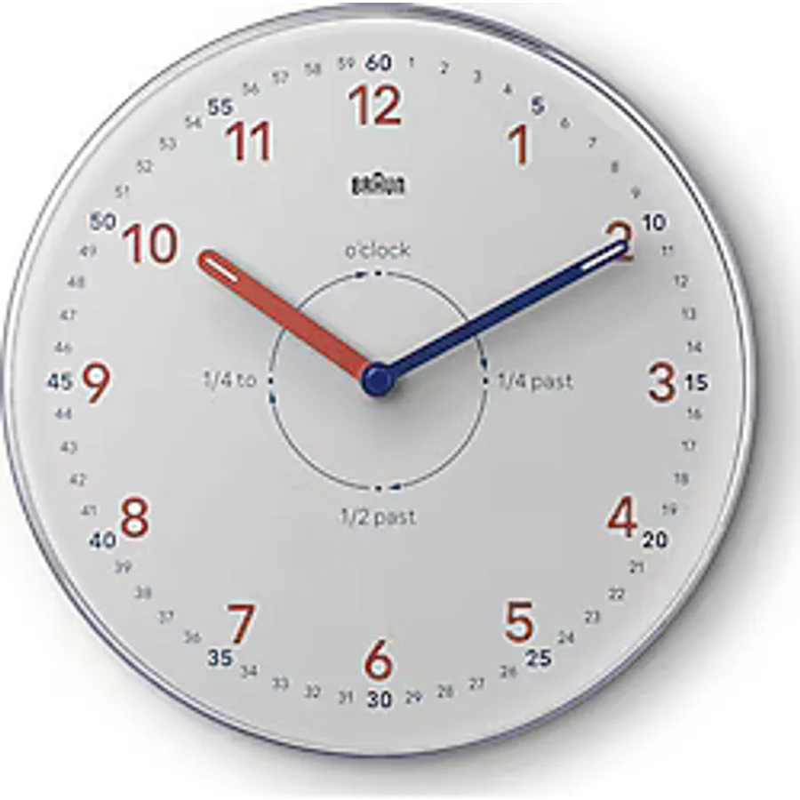 Braun BC26TW Time Teachers Duvar Saati
