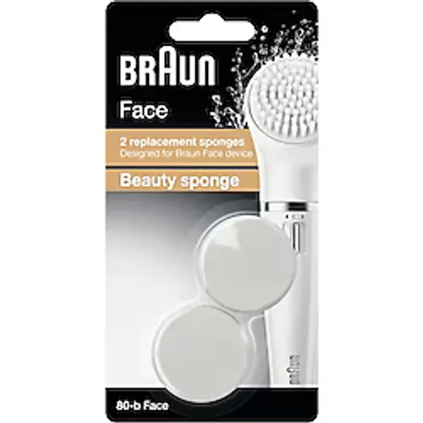 Braun Face Yüz Temizleme Cihazı Yedek Fırça Başlığı 2'Li Paket Se80-B