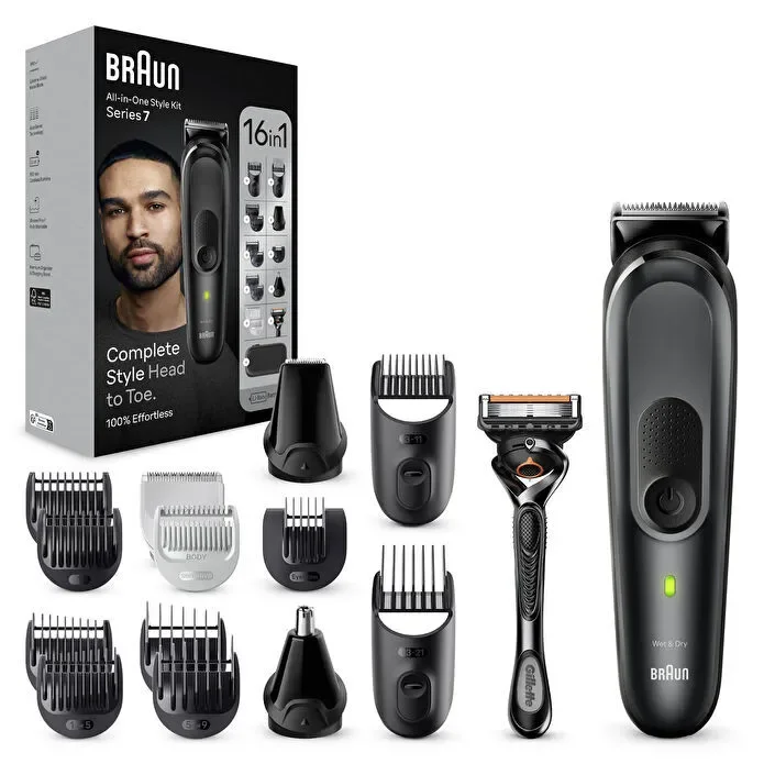Braun Hepsi Bir Arada Series 7, 11’i 1 arada Tıraş Kiti, ProBlade, AutoSense,...
