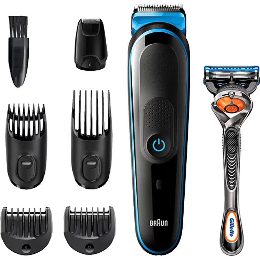 Braun MGK5245 + Gillette Fusion5 ProGlide 7'si 1 Arada Erkek Bakım Seti