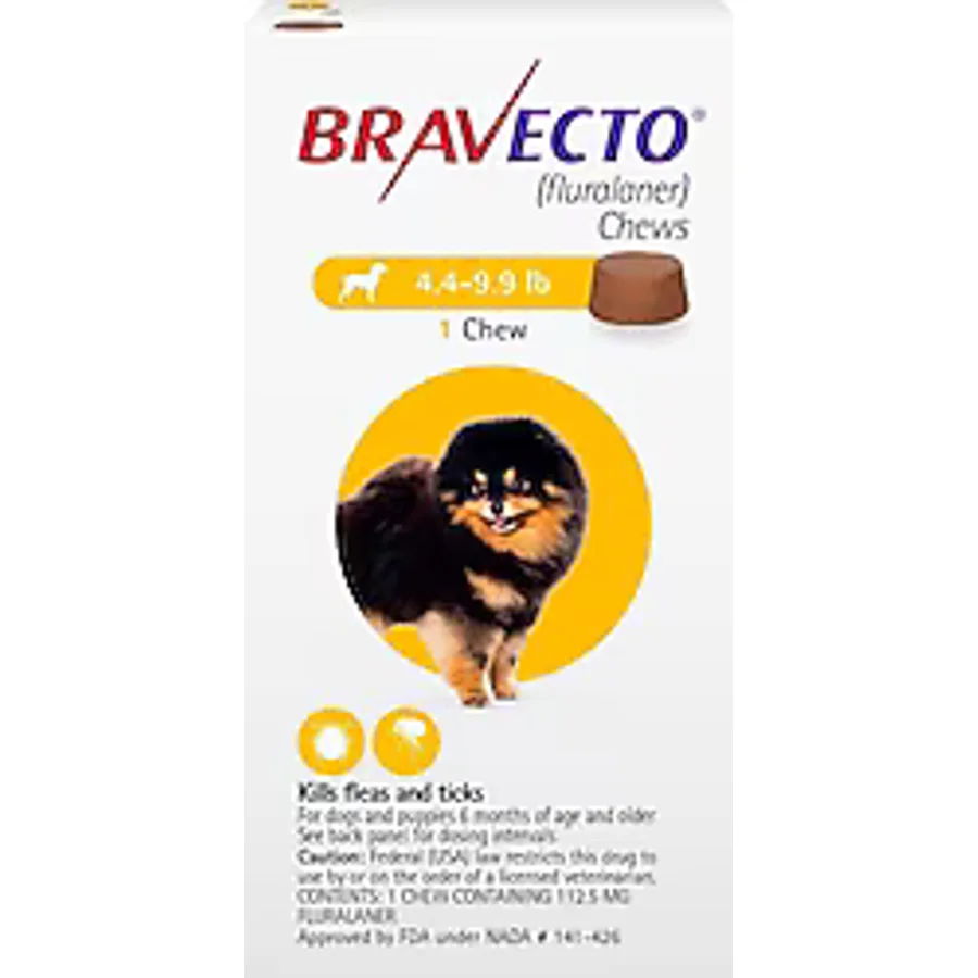 Bravecto 2-4.5 kg Arası Köpekler için Dış Parazit Tableti