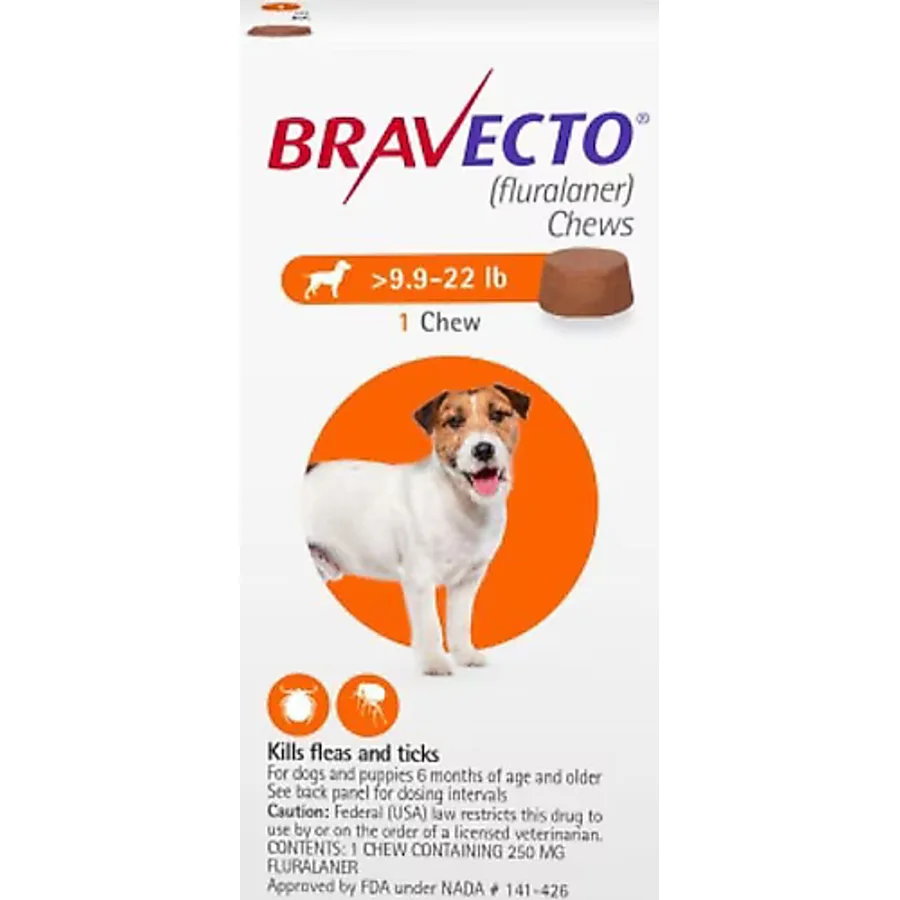 Bravecto 4.5-10 kg Arası Köpekler için Dış Parazit Tableti
