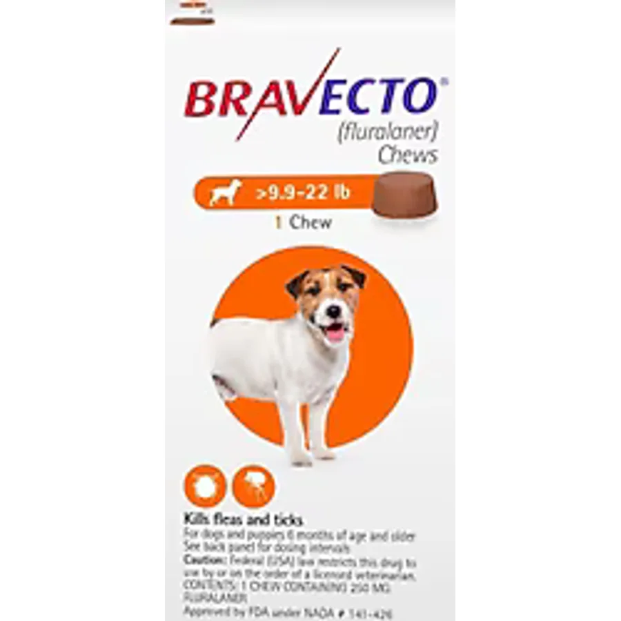Bravecto 4.5-10 kg Arası Köpekler için Dış Parazit Tableti