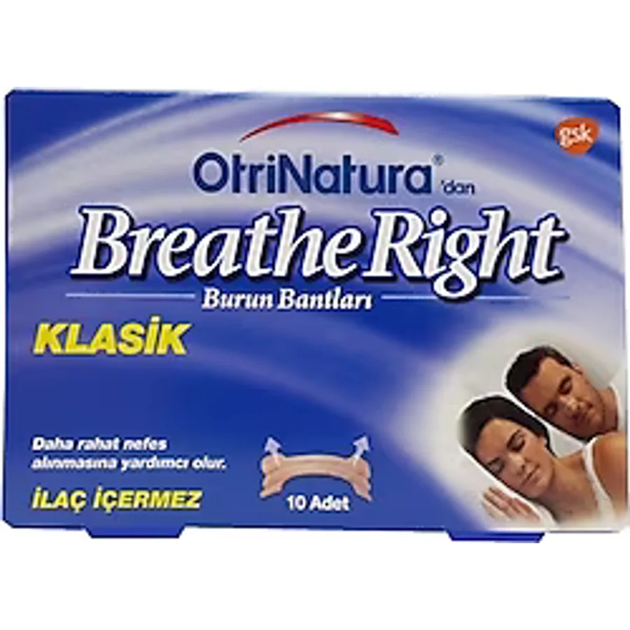 Breathe Right Burun Bandı Klasik Normal Boy 10'lu