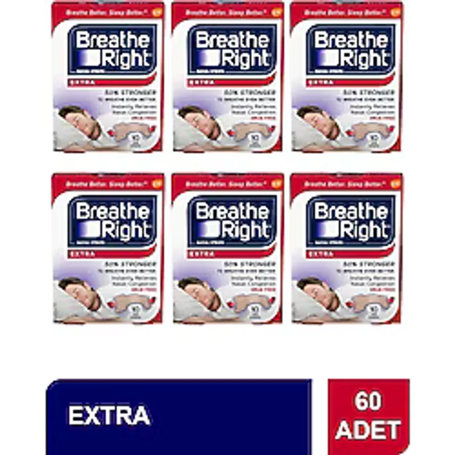 Breathe Right Extra Burun Bandı 60 Adet
