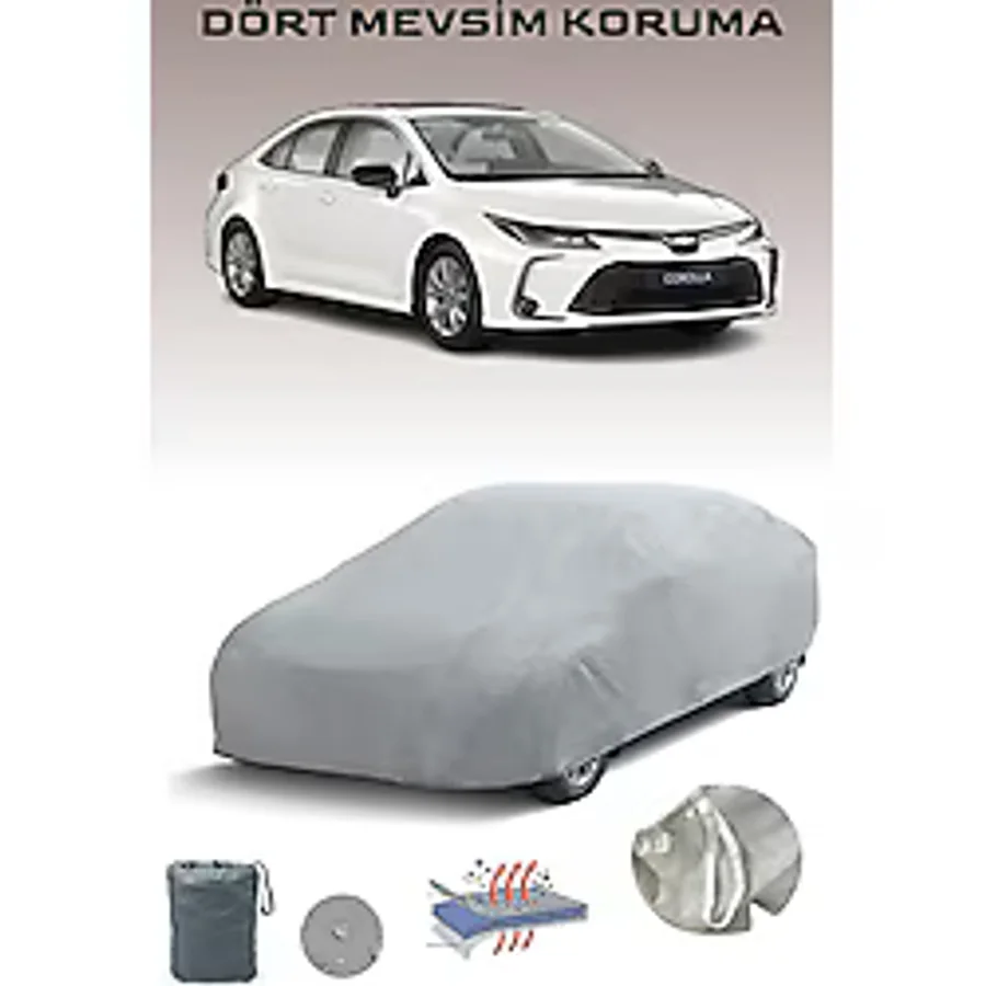 Breen Toyota Corolla Sedan Uyumlu Miflonlu Oto Branda Premium Kalite Araba Brandası