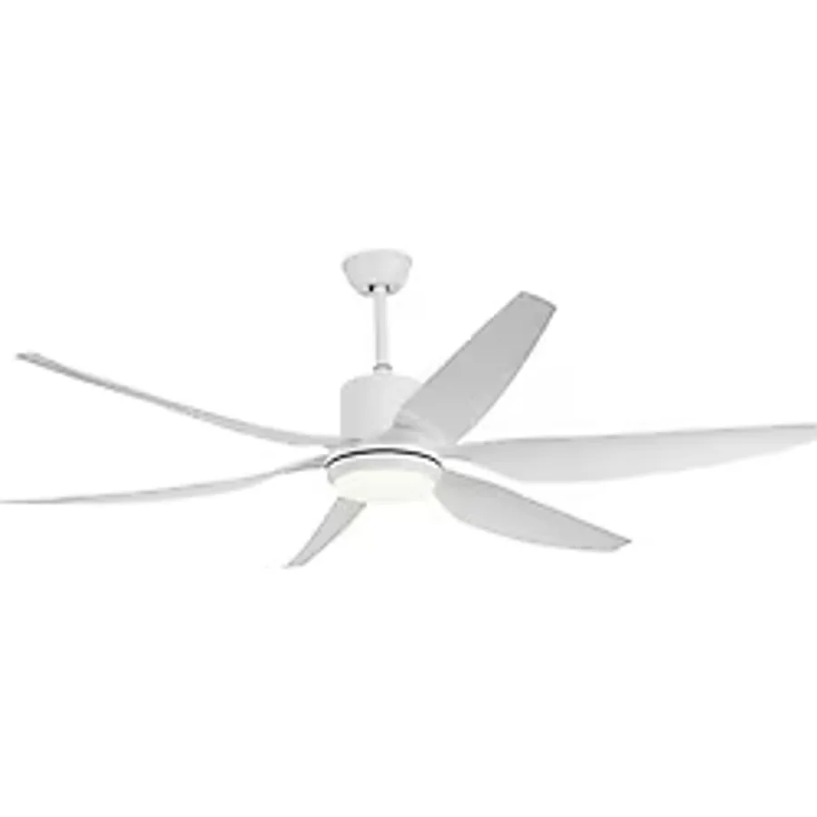 Breeze DC Motor Beyaz - 168 Cm. Aydınlatmalı Tavan Vantilatörü