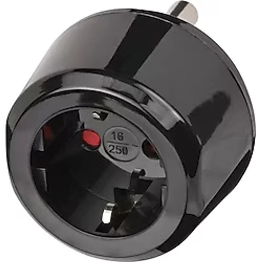 Brennenstuhl Türkiye Fiş Sistemi Hindistan-Güney Afrika Ülkeleri Uyumlu IP20 Lisanslı Topraklı Travel Adaptör