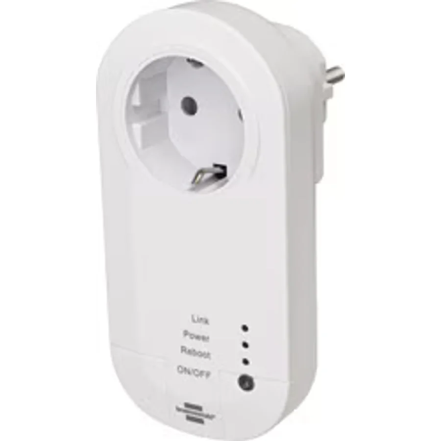Brennenstuhl WA 3600 LRF01 433 Wi-Fİ Zaman Ayarlı Ses Kontrollü Vericili Akıllı Priz